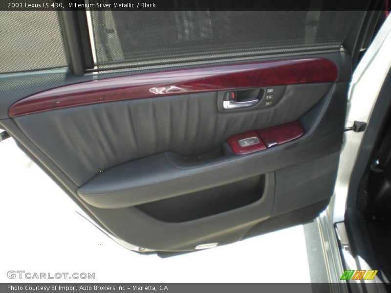 Millenium Silver Metallic / Black 2001 Lexus LS 430