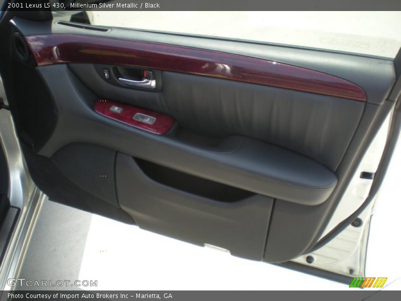 Millenium Silver Metallic / Black 2001 Lexus LS 430