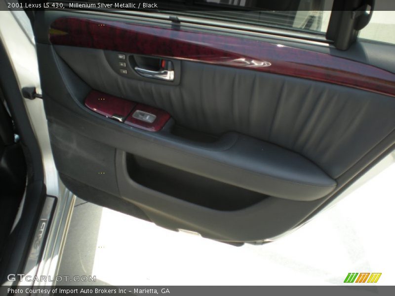Millenium Silver Metallic / Black 2001 Lexus LS 430