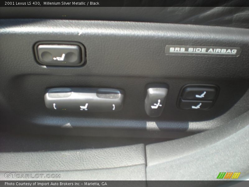 Millenium Silver Metallic / Black 2001 Lexus LS 430
