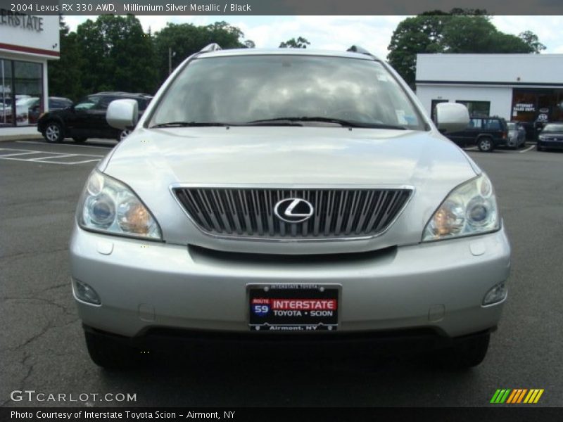 Millinnium Silver Metallic / Black 2004 Lexus RX 330 AWD
