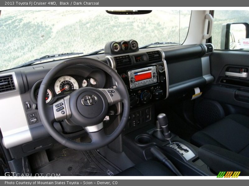 Black / Dark Charcoal 2013 Toyota FJ Cruiser 4WD