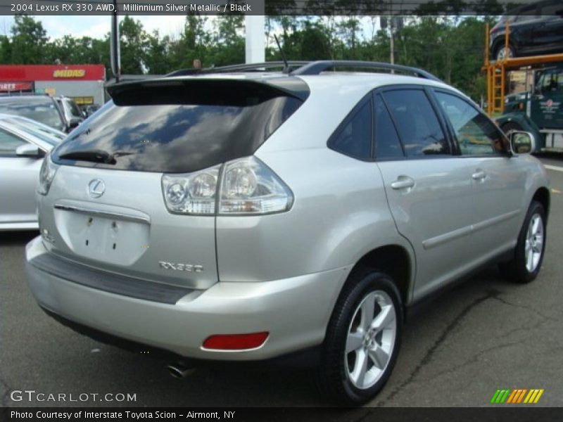Millinnium Silver Metallic / Black 2004 Lexus RX 330 AWD