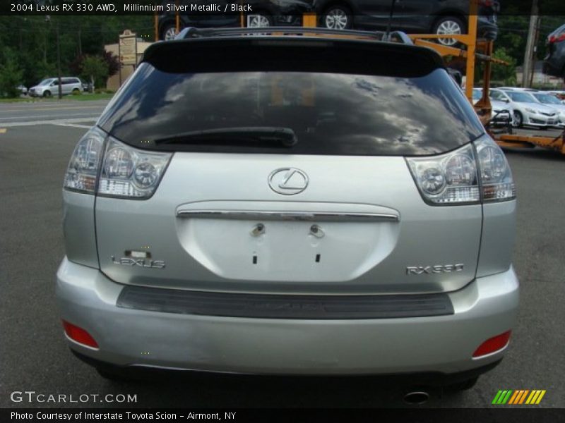 Millinnium Silver Metallic / Black 2004 Lexus RX 330 AWD