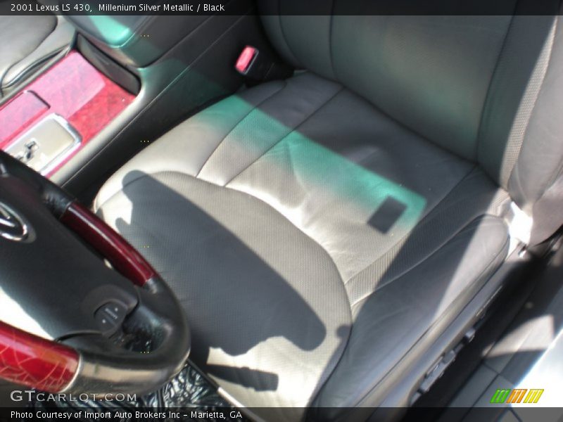 Millenium Silver Metallic / Black 2001 Lexus LS 430