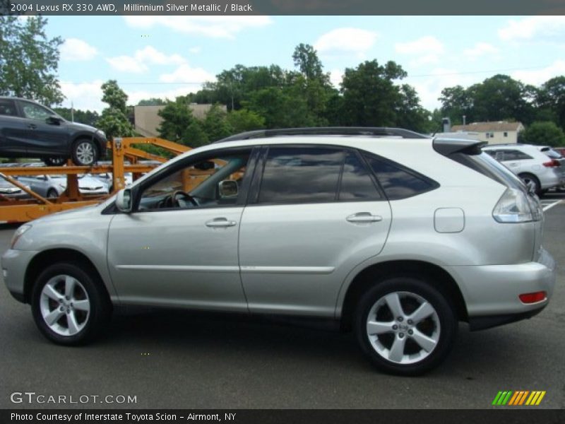 Millinnium Silver Metallic / Black 2004 Lexus RX 330 AWD
