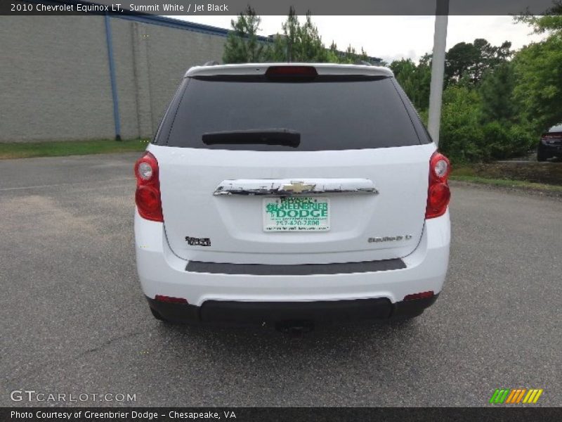 Summit White / Jet Black 2010 Chevrolet Equinox LT