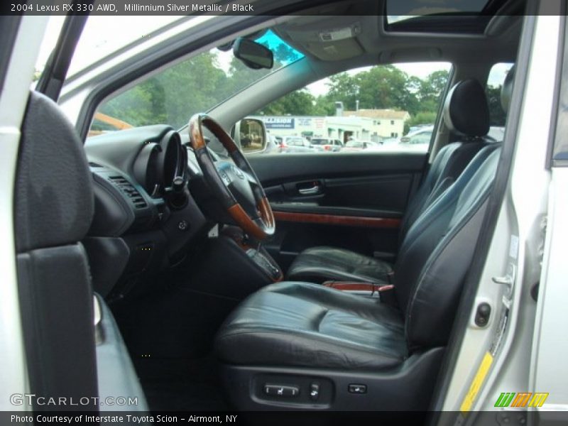 Millinnium Silver Metallic / Black 2004 Lexus RX 330 AWD