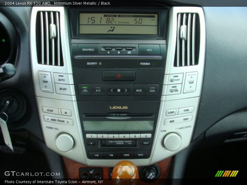 Millinnium Silver Metallic / Black 2004 Lexus RX 330 AWD