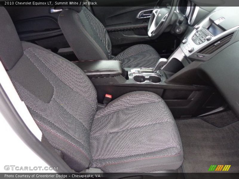 Summit White / Jet Black 2010 Chevrolet Equinox LT