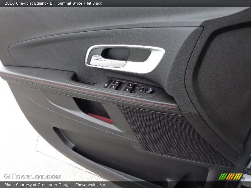 Summit White / Jet Black 2010 Chevrolet Equinox LT