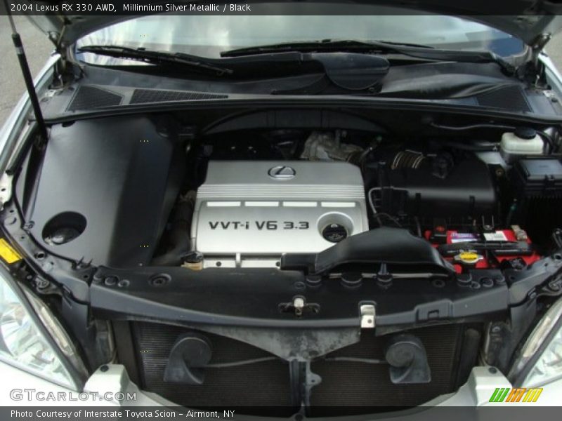 Millinnium Silver Metallic / Black 2004 Lexus RX 330 AWD