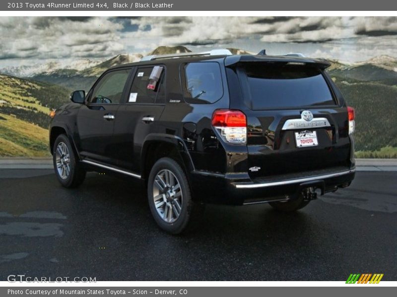Black / Black Leather 2013 Toyota 4Runner Limited 4x4