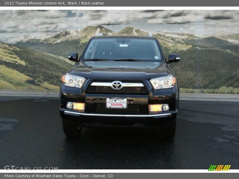 Black / Black Leather 2013 Toyota 4Runner Limited 4x4