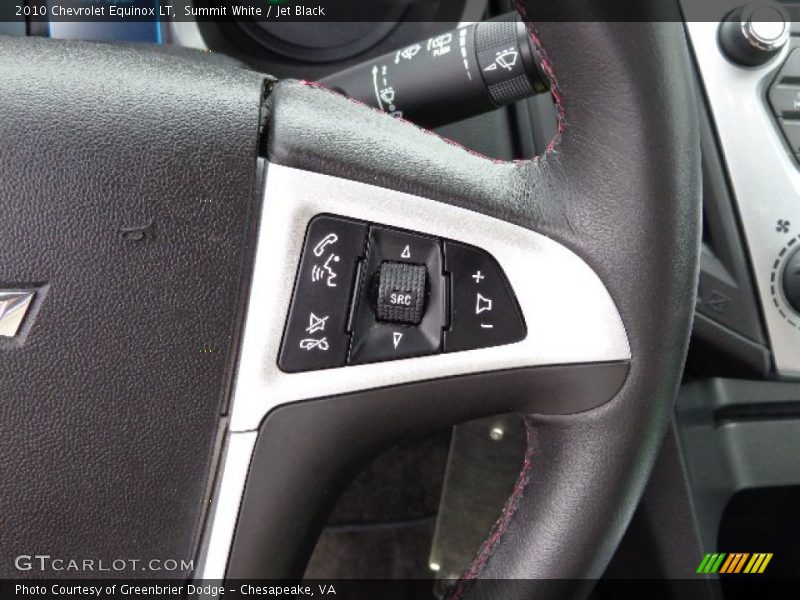 Summit White / Jet Black 2010 Chevrolet Equinox LT