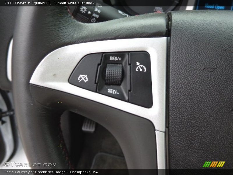 Summit White / Jet Black 2010 Chevrolet Equinox LT