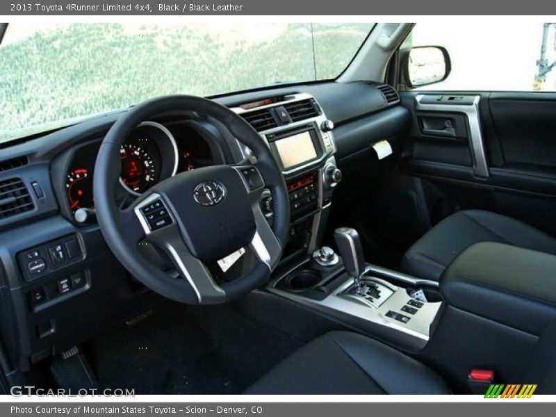 Black / Black Leather 2013 Toyota 4Runner Limited 4x4