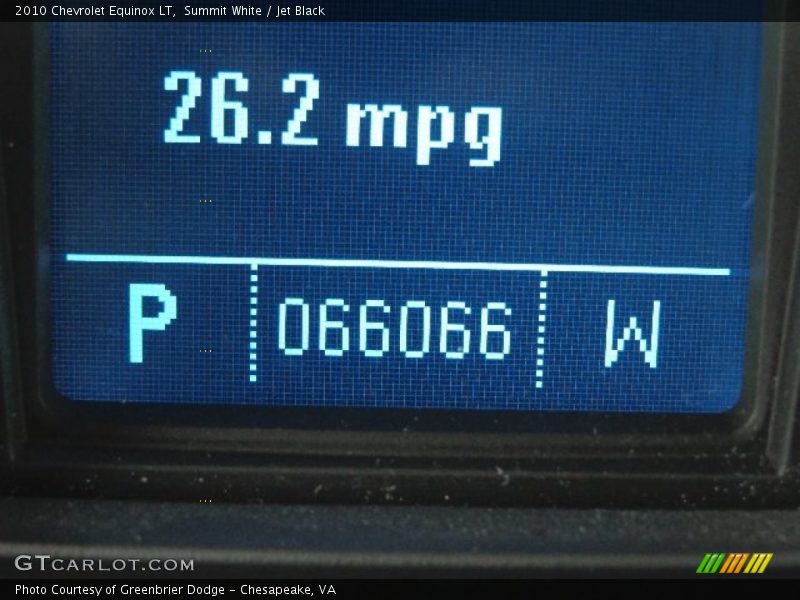 Summit White / Jet Black 2010 Chevrolet Equinox LT