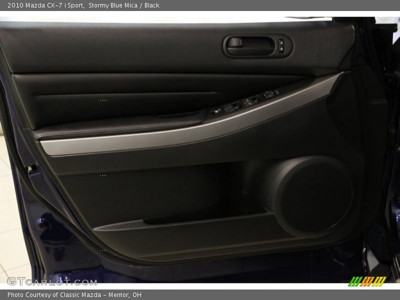 Stormy Blue Mica / Black 2010 Mazda CX-7 i Sport