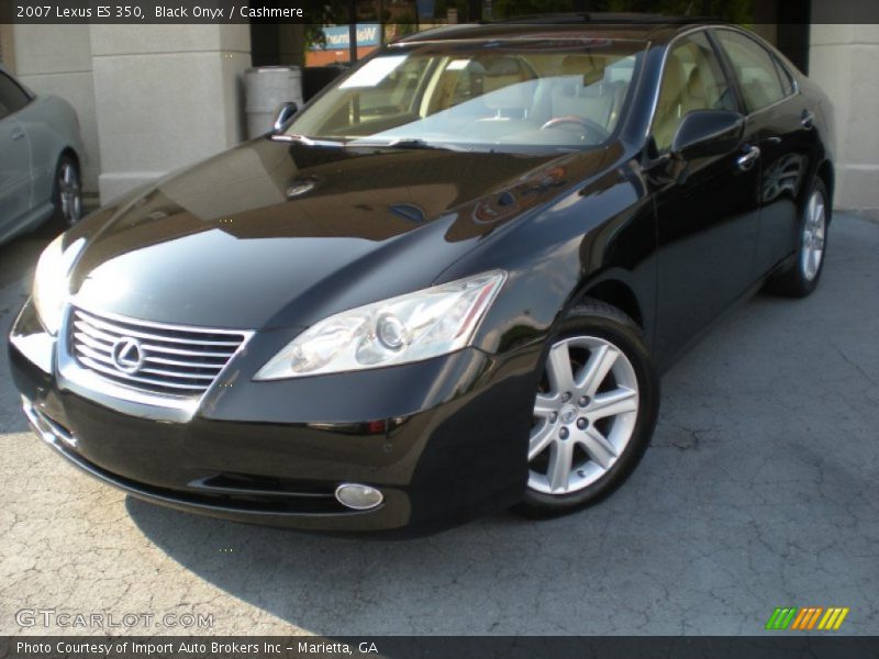 Black Onyx / Cashmere 2007 Lexus ES 350