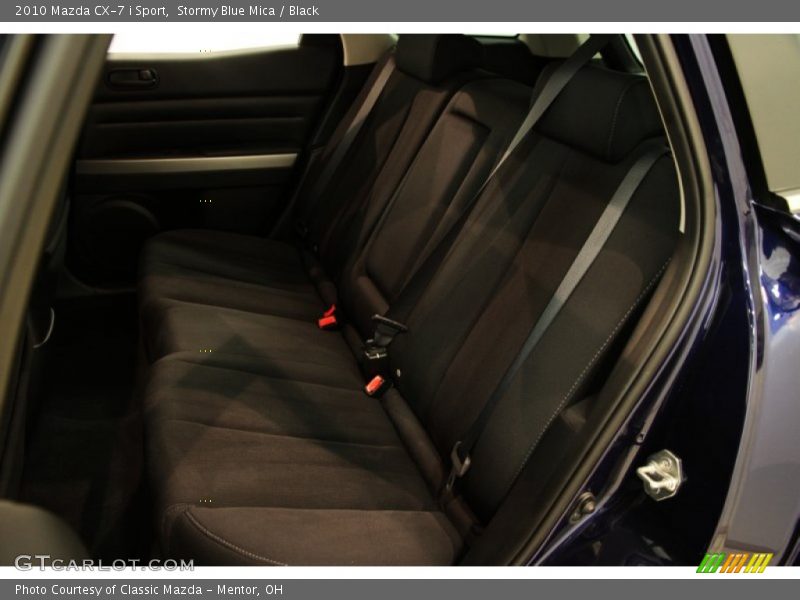Stormy Blue Mica / Black 2010 Mazda CX-7 i Sport