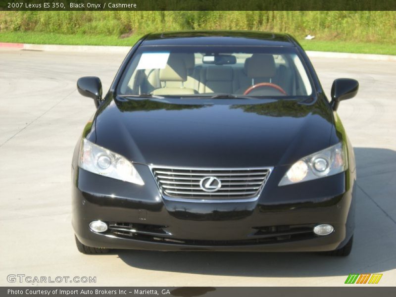 Black Onyx / Cashmere 2007 Lexus ES 350