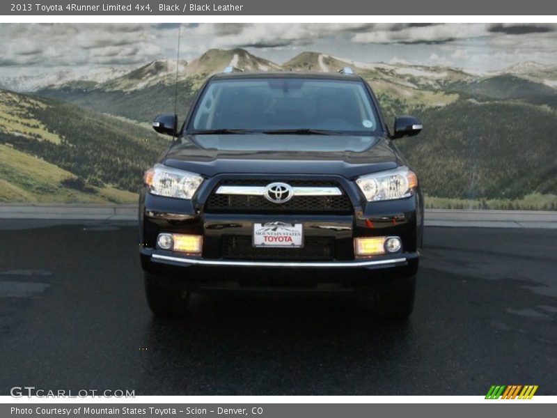 Black / Black Leather 2013 Toyota 4Runner Limited 4x4