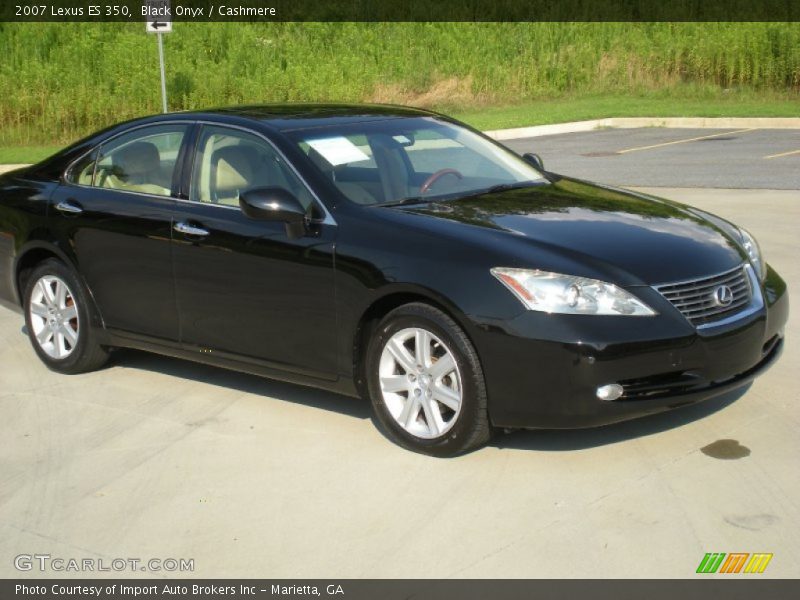 Black Onyx / Cashmere 2007 Lexus ES 350