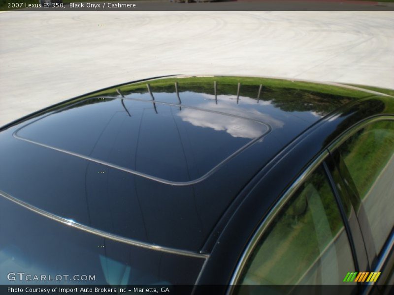 Black Onyx / Cashmere 2007 Lexus ES 350