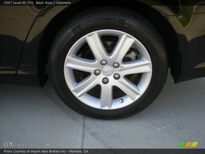 Black Onyx / Cashmere 2007 Lexus ES 350