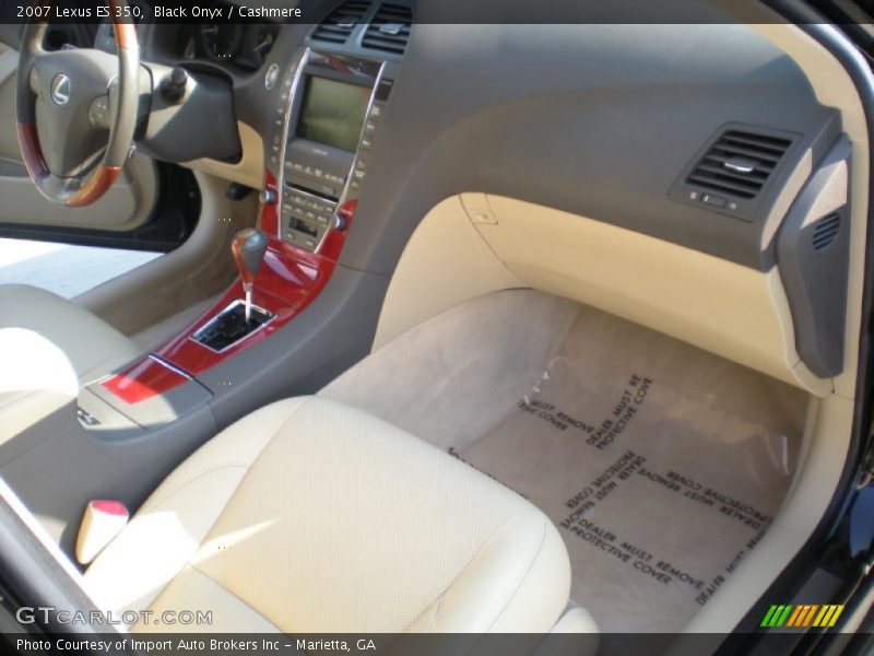 Black Onyx / Cashmere 2007 Lexus ES 350