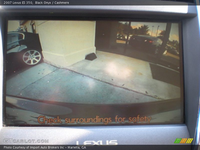 Black Onyx / Cashmere 2007 Lexus ES 350