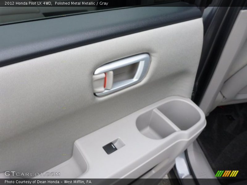 Polished Metal Metallic / Gray 2012 Honda Pilot LX 4WD
