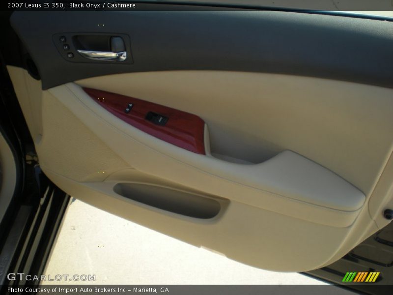 Black Onyx / Cashmere 2007 Lexus ES 350