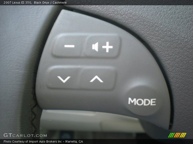 Black Onyx / Cashmere 2007 Lexus ES 350