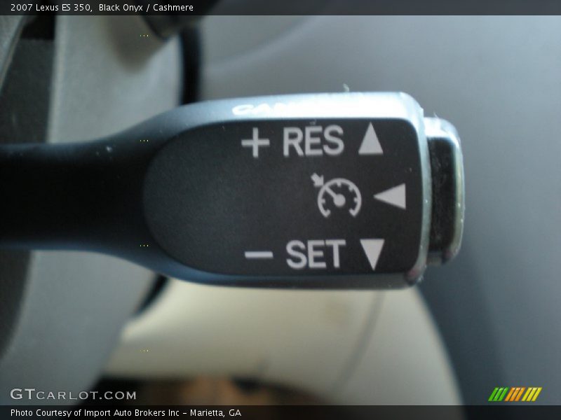 Black Onyx / Cashmere 2007 Lexus ES 350