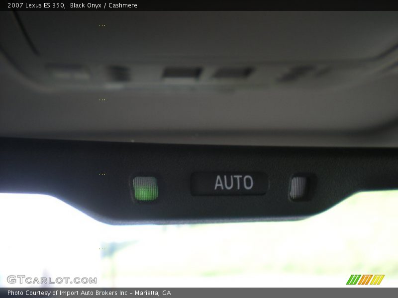 Black Onyx / Cashmere 2007 Lexus ES 350