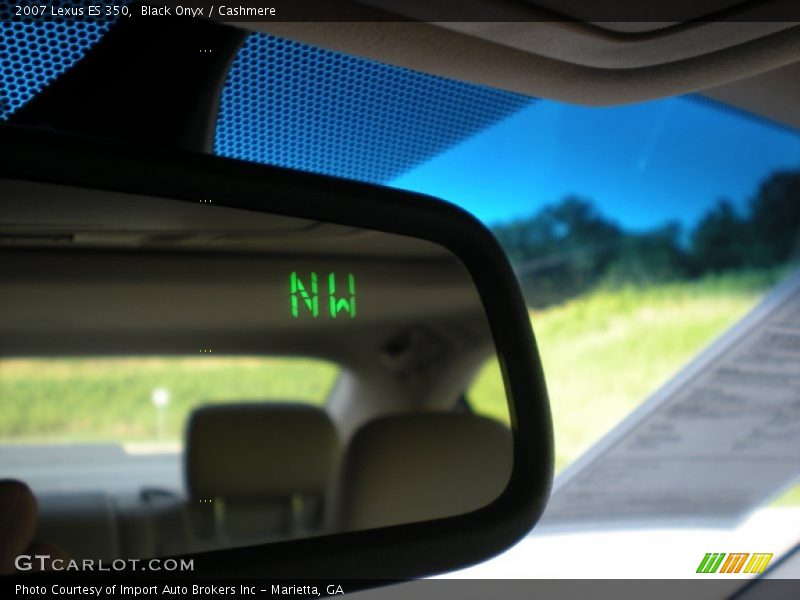 Black Onyx / Cashmere 2007 Lexus ES 350