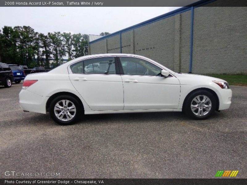 Taffeta White / Ivory 2008 Honda Accord LX-P Sedan