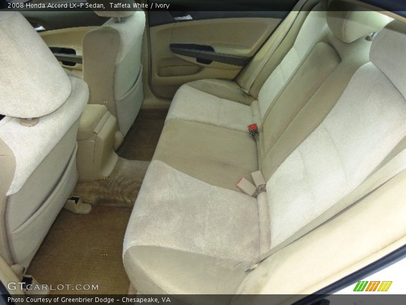 Taffeta White / Ivory 2008 Honda Accord LX-P Sedan