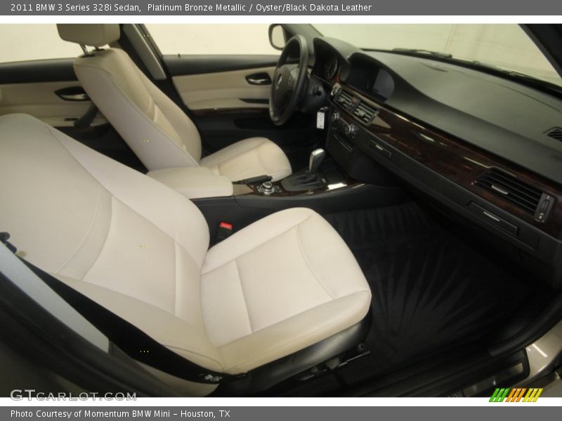 Platinum Bronze Metallic / Oyster/Black Dakota Leather 2011 BMW 3 Series 328i Sedan