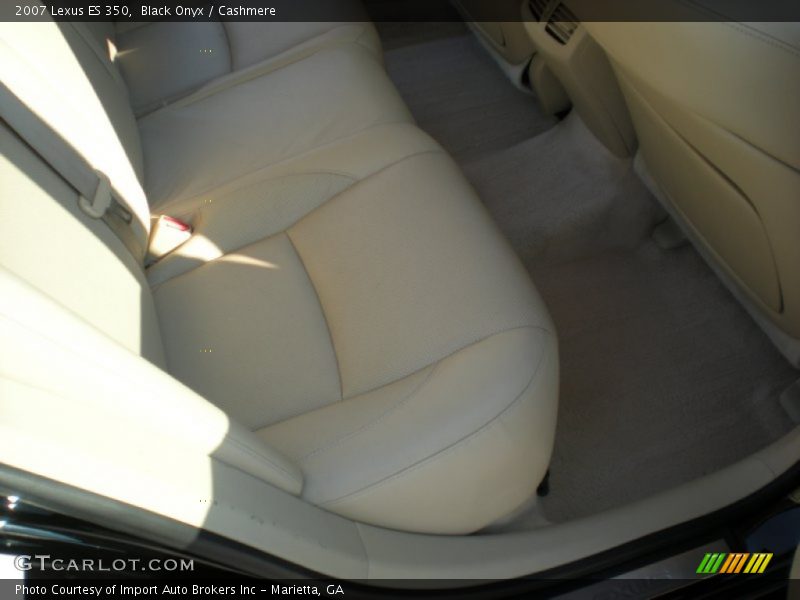 Black Onyx / Cashmere 2007 Lexus ES 350