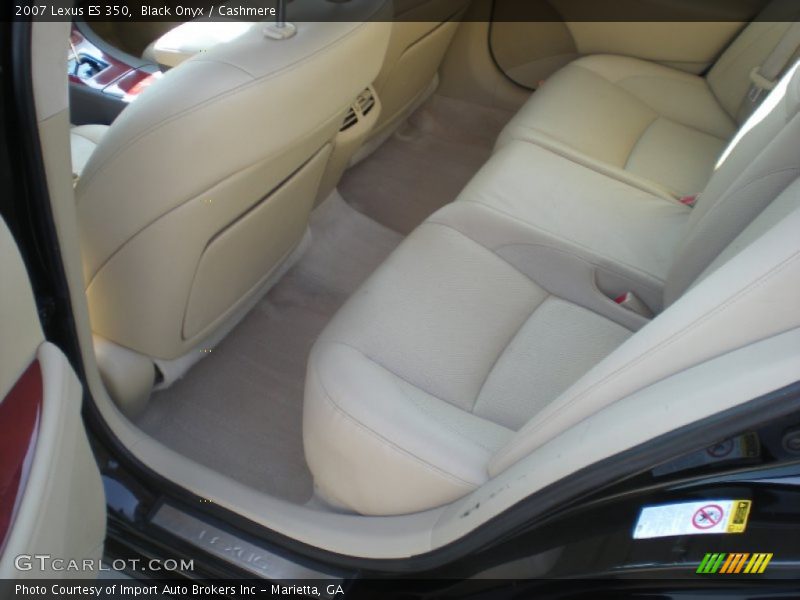 Black Onyx / Cashmere 2007 Lexus ES 350