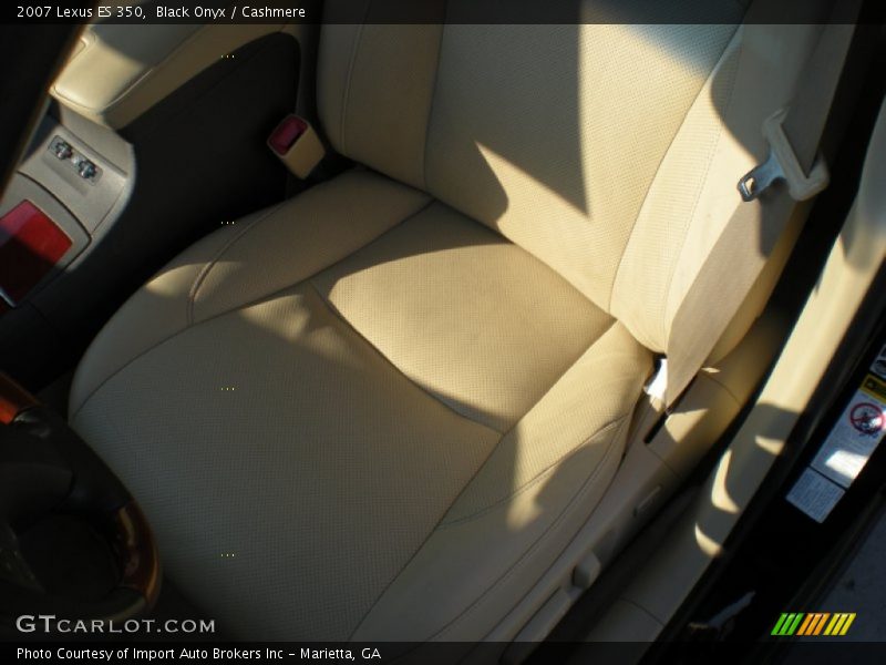 Black Onyx / Cashmere 2007 Lexus ES 350