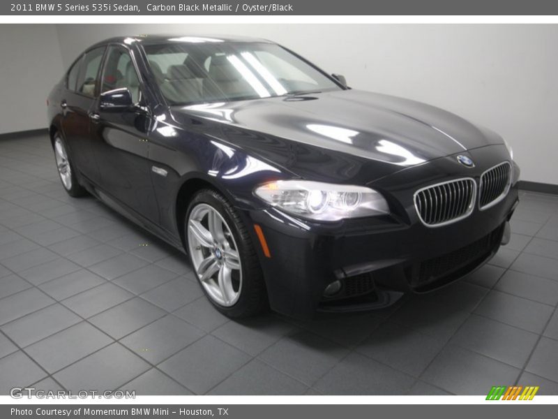 Carbon Black Metallic / Oyster/Black 2011 BMW 5 Series 535i Sedan