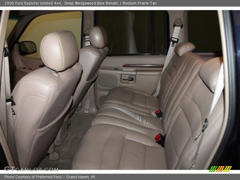 Rear Seat of 2000 Explorer Limited 4x4