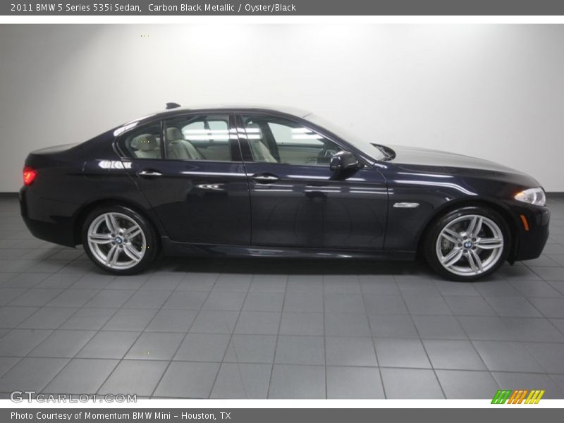 Carbon Black Metallic / Oyster/Black 2011 BMW 5 Series 535i Sedan