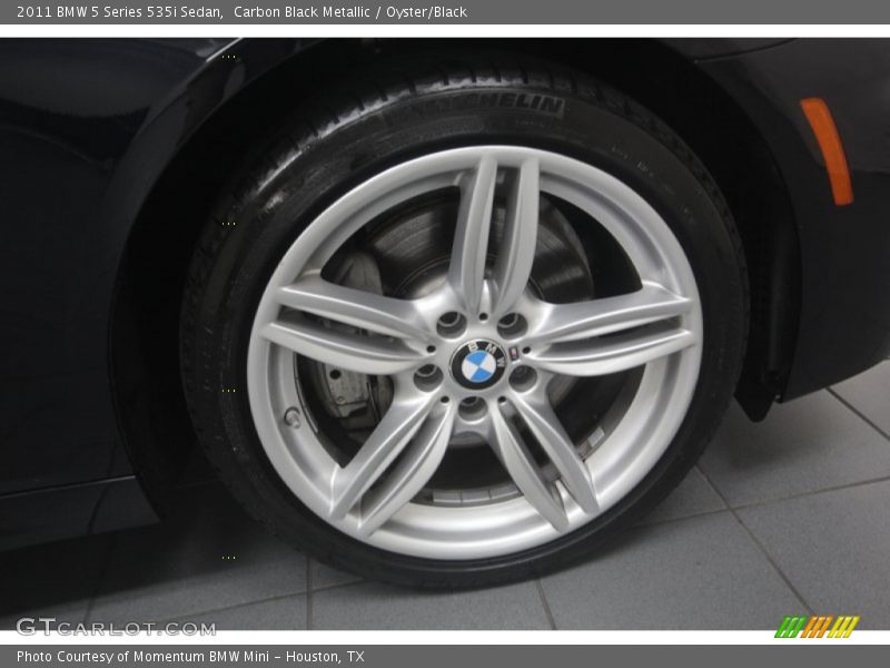 Carbon Black Metallic / Oyster/Black 2011 BMW 5 Series 535i Sedan