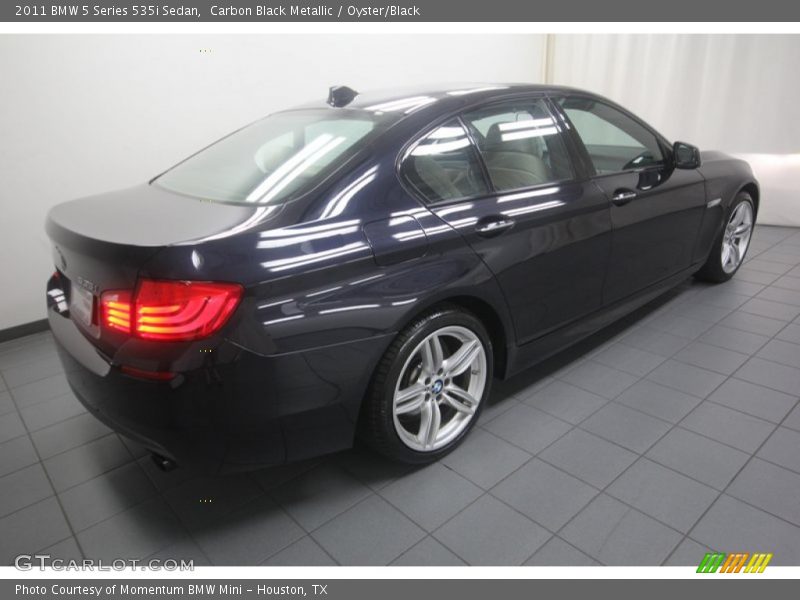 Carbon Black Metallic / Oyster/Black 2011 BMW 5 Series 535i Sedan