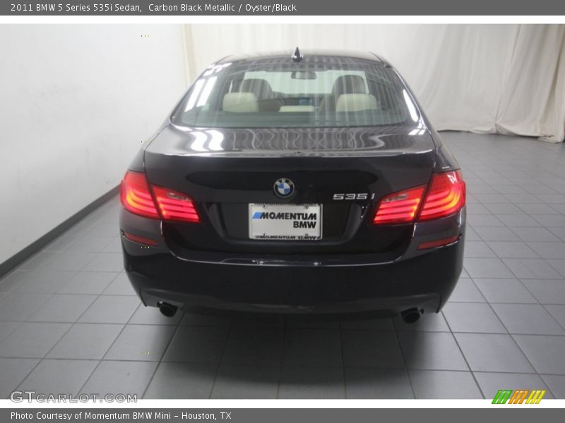 Carbon Black Metallic / Oyster/Black 2011 BMW 5 Series 535i Sedan